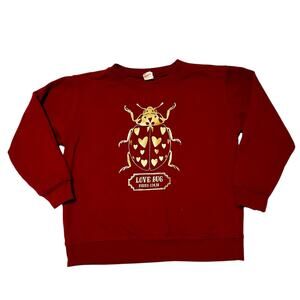 The Wishing Elephant Love Bug Graphic Sweatshirt Size 6